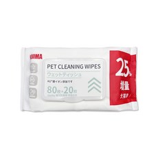 日本KOJIMA咖家 寵物專用Ag銀離子植萃消臭濕紙巾100入/袋-無香紅標, 1個, 無香紅標