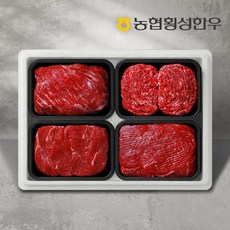 횡성한우] 1등급 하누리정육세트 2호 1.6kg (국거리1팩+산적1팩+불고기1팩+장조림1팩) /팩당400g, 01. 하누리정육세트 2호