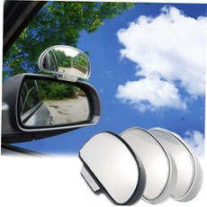 네오 보조미러 사이드 차량룸밀러 보조밀러 사각지대미러, 블랙