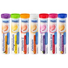 독일 미볼리스 발포 비타민 6개 혼합세트 (신규리뉴얼)