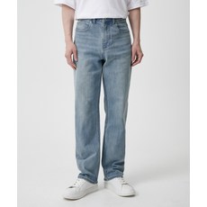 무신사 스탠다드 프리미엄KIPAS 레귤러 핏 데님 팬츠 라이트 인디고 499240