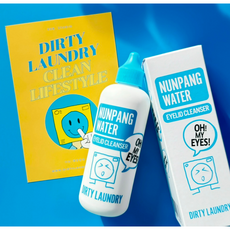 [본사정품] DIRTYLAUNDRY 눈팡워터 저자극 눈꺼풀 세정제 더티런드리 눈가케어 눈가청결 보습 자연유래성분, 3개, 150ml