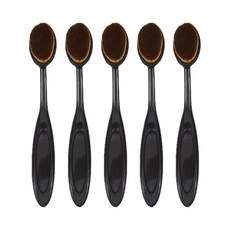 5PCS 네일 브러쉬 칫솔 모양 메이크업 편리한 TRACELESS 더스트 파운데이션 도구
