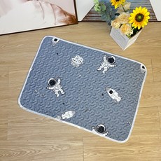 DZER 애견 방석 강아지 침대 귀여운 디자인 논슬립 네츄럴 소재 올시즌 사용 가능, 40*50cm, 나는