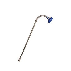 송아지 젖병 약먹이기 사료 공급기 농장 동물용 돼지 양, 스테인리스 스틸 튜브 하나, 1개