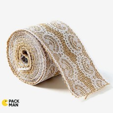 PM 황마 레이스 롤 레이스원단