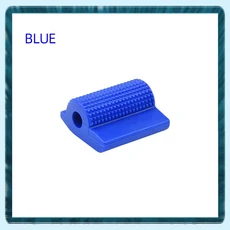 범용 오토바이 시프트 기어 레버 페달 고무 커버 Honda Kawasaki Yamaha 용 미끄럼 방지 발 페그 발가락 젤, [03] 파란색