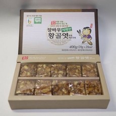[황골엿]장바우치악산황골땅콩깨조각엿 618832