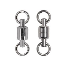 不銹鋼雙轉軸承旋轉(尺寸1# 8#)釣魚雙培林軸承轉環A/B兩款, 1個, Type A,2# x 10pcs, 10