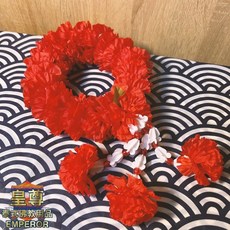 泰國花圈 泰式花圈 四面佛還願花環 萬壽菊菊花 泰國花束 居家店面裝飾