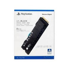 PS5 主機 WD BLACK 黑標 M.2 2280 SSD, M.2 固態硬碟 SN850P 2TB,X 與 P 差別在 ~ P為聯名款