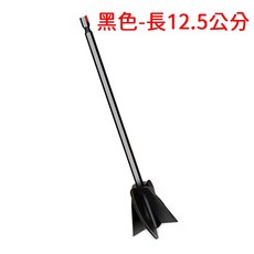 六角柄油漆塗料攪拌器, 1個, 油漆攪拌棒-黑色12.5公分