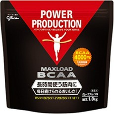 일본 글리코 글리코 BCAA 파워 프로덕션 맥스로드 아미노산 자몽 맛 1kg, 1개