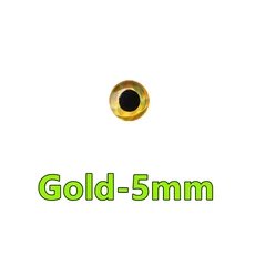 100-500개 낚시 미끼 눈 홀로그램 3D 3mm 4mm 5mm 6mm 시뮬레이션 플라이 낚시 미노우 인조 물고기 DIY 눈, 01 100PCS, 12 Gold-5mm