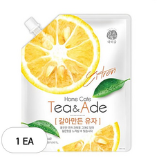 다미즐 갈아만든 유자, 500g, 1개