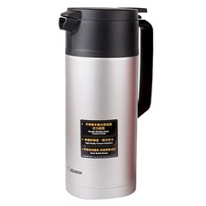 조지루시 보온보냉주전자 SH-JAE 1.8리터 진공포트, 실버, 1.8L, 1개