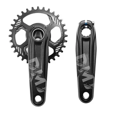 wheel MTB 크랭크 산악 자전거 스프로킷 160mm 0mmm 오프셋 28T38T 체인링 812 속도 크랭크셋 7075 Al 합금, Crank-38T-B and BB, 1개