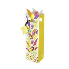 케이크워크 백 와인케이스 와인 마커 포함, 1개, Multicolor Pineapple