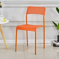 자습실 의자 미술학원 학교 수강실 대학교 강의 제이스튜, 오렌지 발송 없음