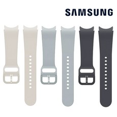 삼성 정품 갤럭시 워치6 스트랩 40mm 워치 4 5 6 7 프로 실리콘 스트랩 삼성정품스트랩, 1개