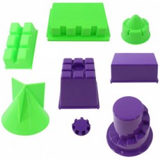 도모아 뚝딱 찍기놀이 모래성만들기 8종 교구 재료, 1개, 상세페이지 참조