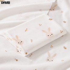 DFMEI 新生嬰兒包單襁褓出生純棉包被寶寶包巾包裹春秋產房必備, 長耳兔經典款