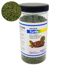 아쿠아리움 YB 거북이 사료 (1000ml)/펠렛형사료 350g 1L 먹이 사료 밥, 1개, 1000ml