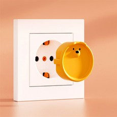 민쓰마마 콘센트 구멍 덮개 실리콘콘센트커버, 까망