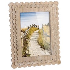 Gurfuy 12.7 x 17.8cm(5 x 7인치) 사진 프레임 디스플레이 사진 매트 미포함 - 테이블 탑 디스플레이용 나무 사진 프레임 홈 호텔 장식용 수평 및 수직 형식, 자연