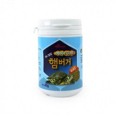 맛기차 햄버거 어린거북이 전용사료 생필품 40g 잡화 생활용품점, 1개