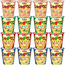 칼비 감자 16개 세트 4종류 포장 샐러드 치즈가 버터 타라코 버터 각 4개, 1개, 상세페이지 참조