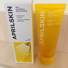 aprilskin 金盞菊淨膚絲拉面膜 100g 金盞菊 面膜, 1個, 期效：2025.07.13