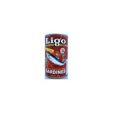 Ligo Sardines Red with Chilie 정어리 통조림 토마토 소스 절인 辣鱼罐头 155g 원산국명 필리핀 Philippines 菲律宾 사진의 유통기한은 촬영시의, 1g, 1개