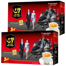 베트남 쭝웬 G7 3IN1 믹스커피, 2개, 21개입, 15g