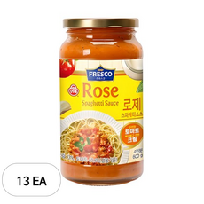 오뚜기 프레스코 로제 스파게티 소스, 600g, 13개