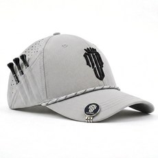 NJF Golf 남성용 모자 - 통기성 있는 남성용 골프 모자 조절 가능한 로프 스냅백 캡 티 홀더가 있는 편리한 캡 팬텀 프로 X 단일 사이즈-대형