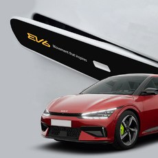 택시스티커 EV6 손잡이스티커 4P 데칼 튜닝 도어캐치, 2개
