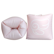 캠포티아 코튼캔디 암튜브 어린이 성인 팔튜브 물놀이 수영 암링, 핑크샌드, 1세트