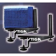 STIGA 比賽級桌球網架組，專業桌球檯網架，穩固耐用，快速安裝，精準調節, 1個