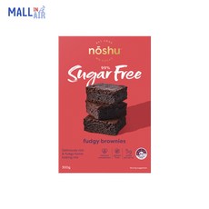 호주 노슈 Noshu 99% 무설탕 저탄수 퍼지 브라우니 믹스 300g 키토 간식, 1개