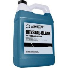 나노스킨 크리스탈클리어 VOC 프리 유리 세정제 1갤런 초농축 얼룩 없음 마감 | 40:1 희석용 다목적 사용 자동차 가정 차고 및 그 이상에 안전하게, 128 플로우 온스 (1개 팩)