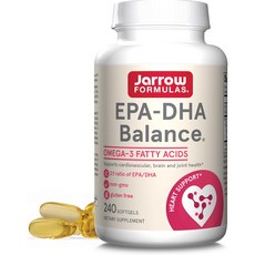 Jarrow FORMULAS 賈羅公式 EPA-DHA均衡配方軟膠囊, 240顆, 1罐
