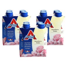 ATKINS 優勢草莓奶昔, 325ml, 12瓶
