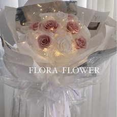 Floraflower 琉璃美人韓系〖質感花束〗情人節 520 七夕 畢業 告白 精美 高級 永生花玫瑰