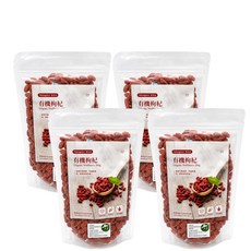 Naturgrace 樂而泉 有機枸杞 天然甘甜 果粒飽滿, 200g, 4個, 1個裝
