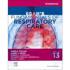 (영문도서) Workbook for Egan's Fundamentals of Respiratory Care Paperback, Elsevier, English, 9780323932004