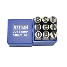 숫자 마킹기 번호 스템핑 펀칭 기호 넘버 타각기 도장 각인기, 디지털 점자 4mm