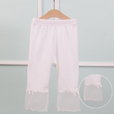 아동 레이스망사 5부레깅스 ord+34638QZ
