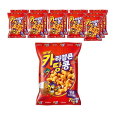 크라운 카라멜콘 땅콩 과자, 46g, 24개