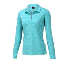 FIT 維特 女吸排抗UV麻花長袖POLO衫 NS2102 吸濕排汗 快乾 抗紫外線